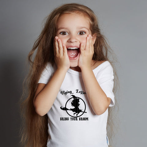 Flying Lesson Bring Your Broom - SVG, PNG, DXF, EPS SVG Elsie Loves Design 