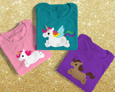 Flying Unicorn SVG Designed by Geeks 