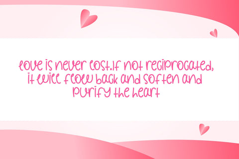 Follow Heart Font LetterdayStudio 