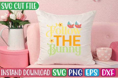 Follow the Bunny SVG Cut File SVG Studio Innate 