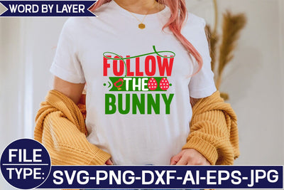 Follow the Bunny SVG Cut File SVG Studio Innate 