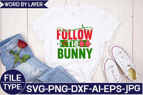 Follow the Bunny SVG Cut File SVG Studio Innate 