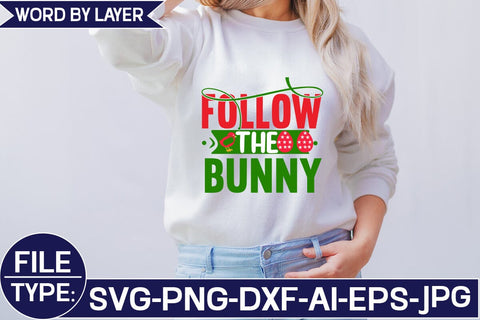 Follow the Bunny SVG Cut File SVG Studio Innate 