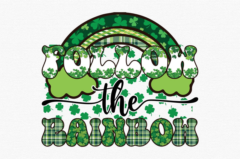 Follow the Rainbow Sublimation Design Sublimation designartist 