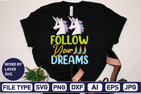 Follow Your Dreams SVG Cut File SVG DesignPlante 503 