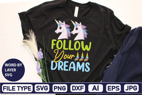 Follow Your Dreams SVG Cut File SVG DesignPlante 503 