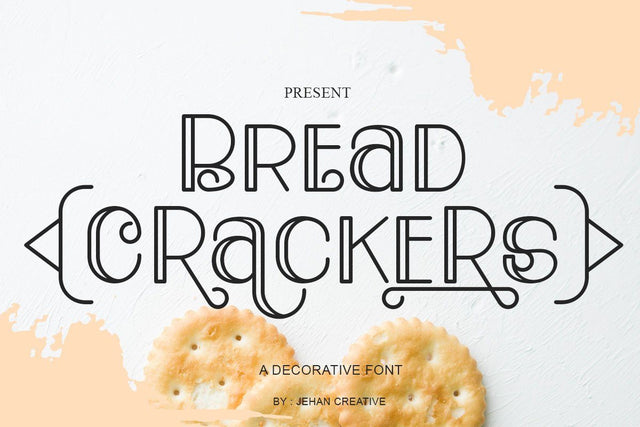 Font Bread Crackers Font JH-CreativeFont 