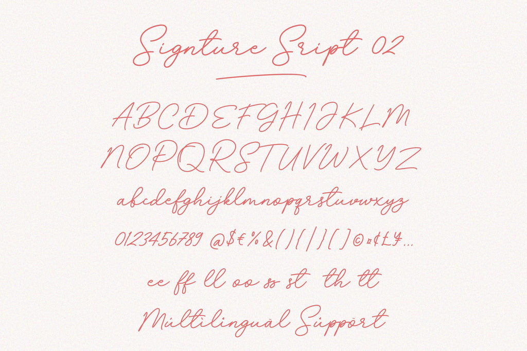 Font Bundle - Signature Script Family | So Fontsy