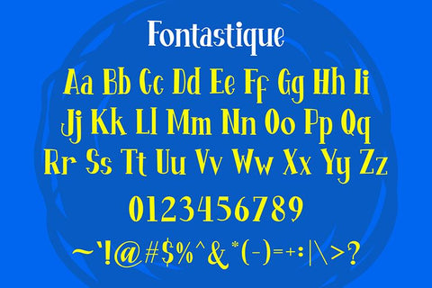Fontastique - Playful Display Font Font Mozzatype 