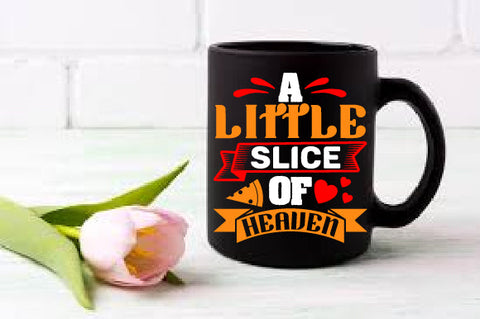 Food & Drink Tshirt Design A little slice of heaven SVG SH_Tee store 