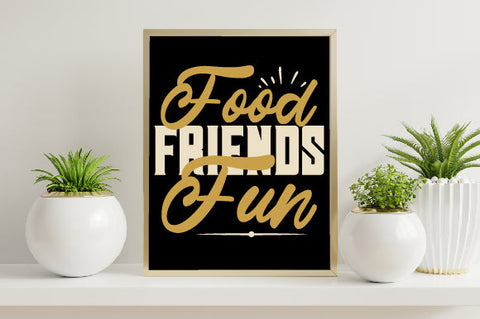 Food & Drink Tshirt Design Food friends fun SVG SH_Tee store 