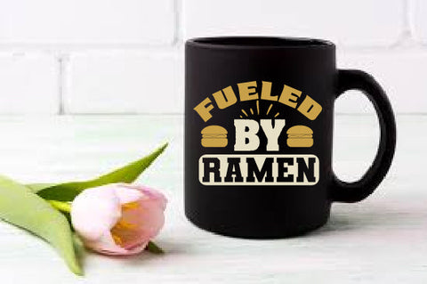 Food & Drink Tshirt Design Fueled by ramen SVG SH_Tee store 