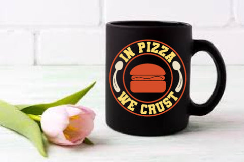 Food & Drink Tshirt Design In pizza we crust SVG SH_Tee store 