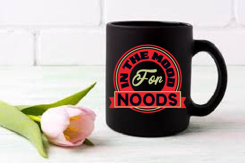 Food & Drink Tshirt Design In the mood for noods SVG SH_Tee store 