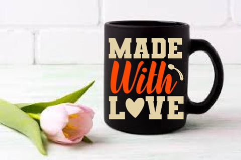 Food & Drink Tshirt Design Made with love SVG SH_Tee store 