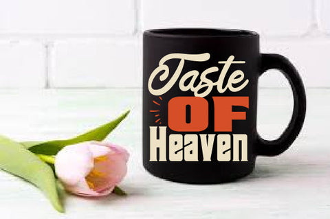 Food & Drink Tshirt Design Taste of heaven SVG SH_Tee store 