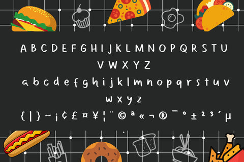Foodlist Font Font Aisyah 