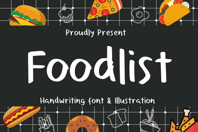 Foodlist Font Font Aisyah 