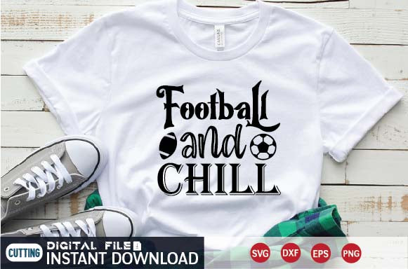 football and chill SVG designer krishna 