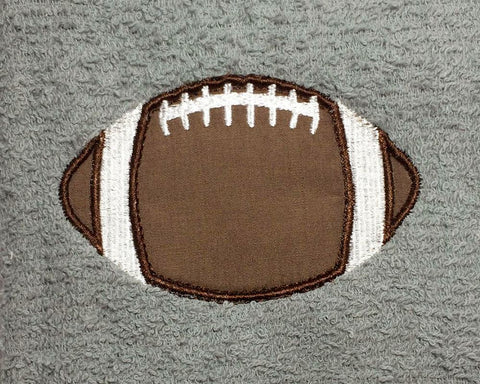 Football Applique Embroidery Embroidery/Applique Designed by Geeks 