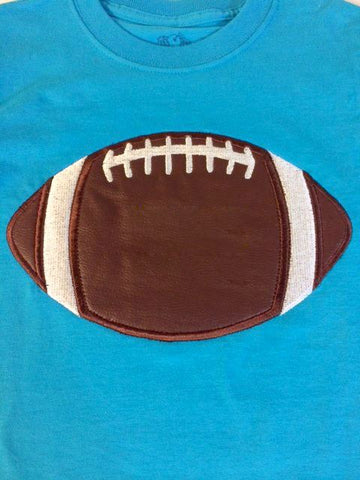 Football Applique Embroidery Embroidery/Applique Designed by Geeks 