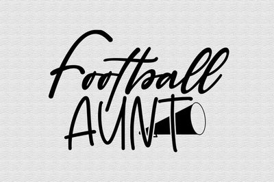 Football Aunt svg SVG orpitasn 