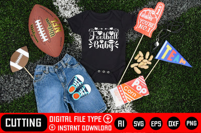 Football Baby SVG CraftlabSvg29 