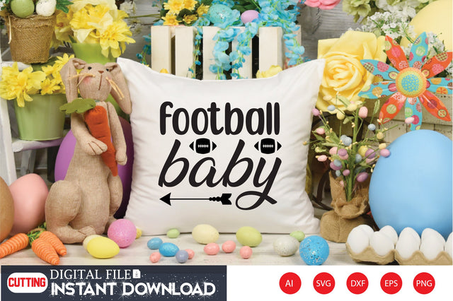 Football Baby SVG CraftlabSvg29 