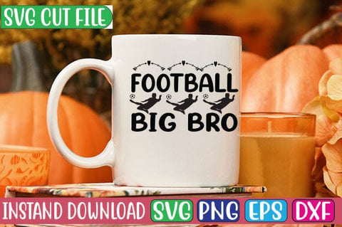 Football Big Bro SVG Cut File SVG Studio Innate 