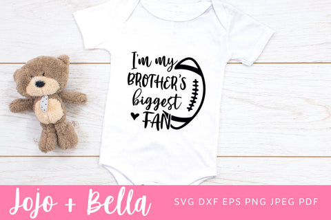 Football Brother Svg, Football Mascot Svg, Football Svg, SVG T-shirt designs, Mascot Svg, Cheerleader Svg, Shirt Svg, Svg Files For Cricut, Sublimation Designs Downloads SVG Jojo&Bella 
