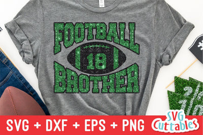 Football Brother SVG | Football SVG | Shirt Design SVG Svg Cuttables 