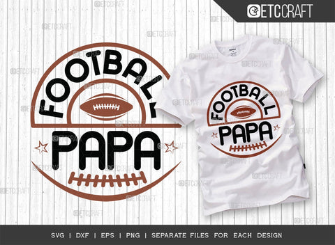 Football Bundle Vol-05 SVG | Sports Svg | Football Mom Svg | Football Papa Svg | football coach Svg | Football Dad Svg | Football Quote Design SVG ETC Craft 