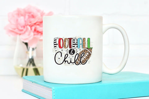 Football & Chill PNG | Football Sublimation PNG Sublimation CraftLabSVG 