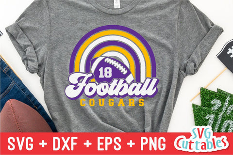 Football Cut File - Football Template 0047 - svg - eps - dxf - Football Shirt Design - Silhouette - Cricut cut file, Digital download SVG Svg Cuttables 