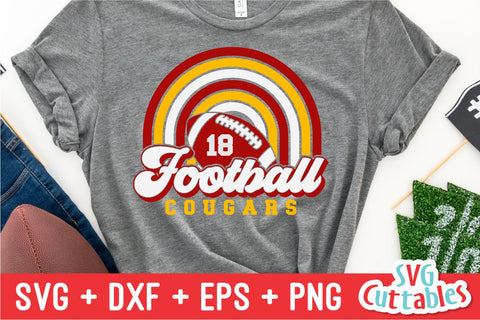 Football Cut File - Football Template 0047 - svg - eps - dxf - Football Shirt Design - Silhouette - Cricut cut file, Digital download SVG Svg Cuttables 