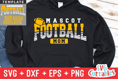 Football Cut File - Football Template 0053 - svg - eps - dxf - Football Shirt Design - Silhouette - Cricut cut file, Digital download SVG Svg Cuttables 