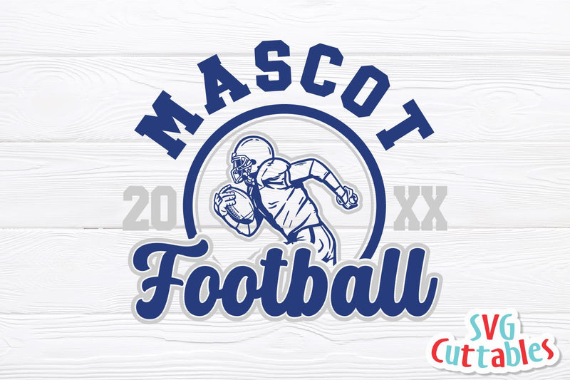 Football Cut File - Football Template 0054 - svg - eps - dxf - Footbal ...