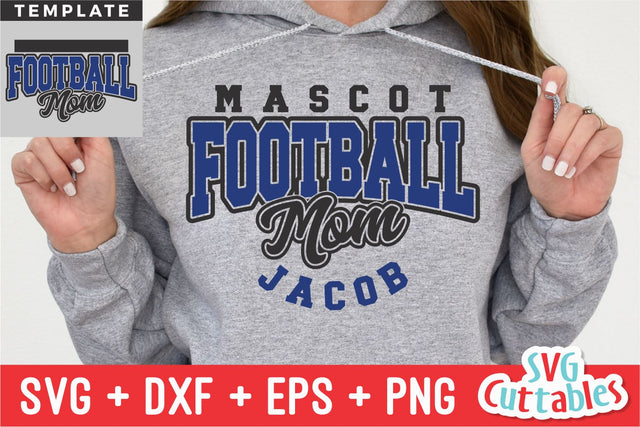 Football Cut File - Football Template 0056 - svg - eps - dxf - Football Shirt Design - Silhouette - Cricut cut file, Digital download SVG Svg Cuttables 