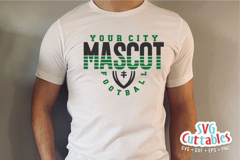 Football Cut File - Football Template 0059 - svg - eps - dxf - Football Shirt Design - Silhouette - Cricut cut file, Digital download SVG Svg Cuttables 