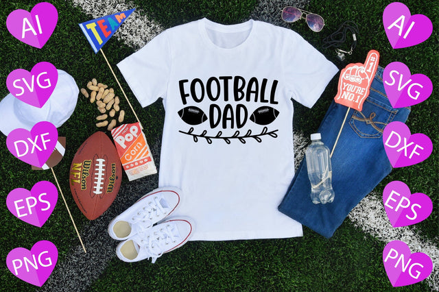 Football Dad SVG CraftlabSvg29 