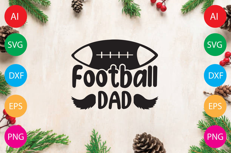 Football Dad SVG CraftlabSvg29 