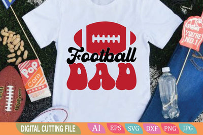 football dad svg cut file SVG BB Type Studios 
