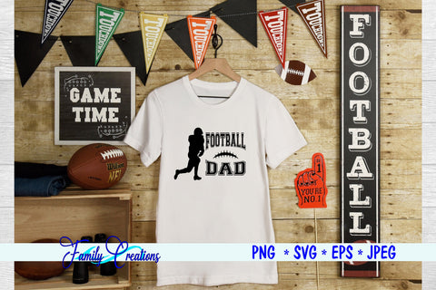 Football Dad SVG Family Creations 