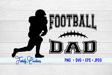Football Dad SVG Family Creations 