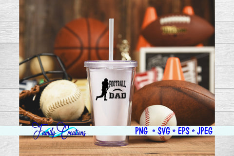 Football Dad SVG Family Creations 