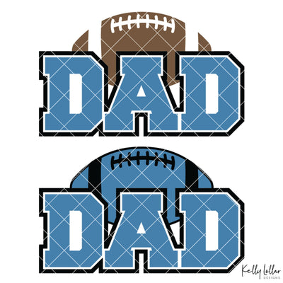 Football Dad SVG Kelly Lollar Designs 