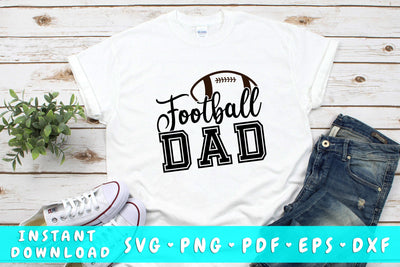 Football Dad SVG SVG HappyDesignStudio 
