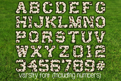 Football Doodle Letters Bundle Sublimation Crafty Mama Studios 