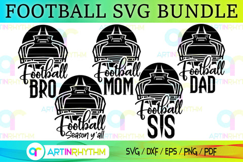 Football family svg bundle SVG Artinrhythm shop 