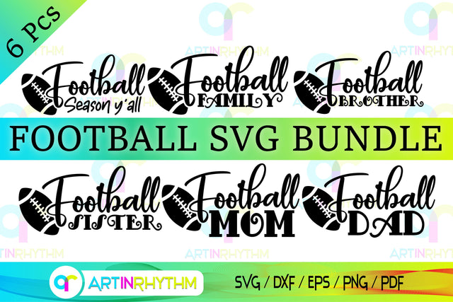 Football family svg bundle SVG Artinrhythm shop 
